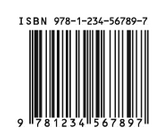 ISBN Barcode Example